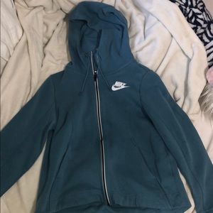 nike zip hoodie.
